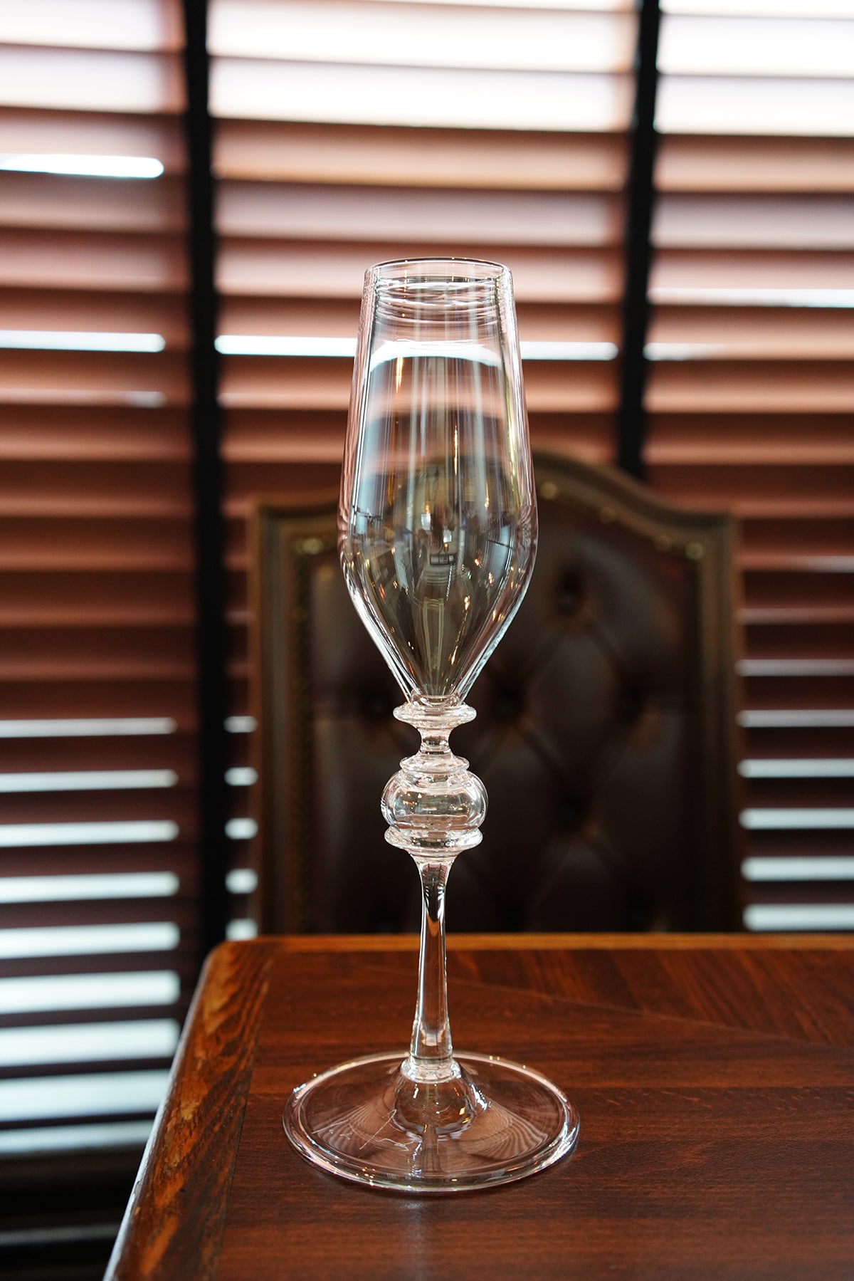 SORTE GLASS 関野亮 シャンパーニュグラス goblet (Clear cup W stem)