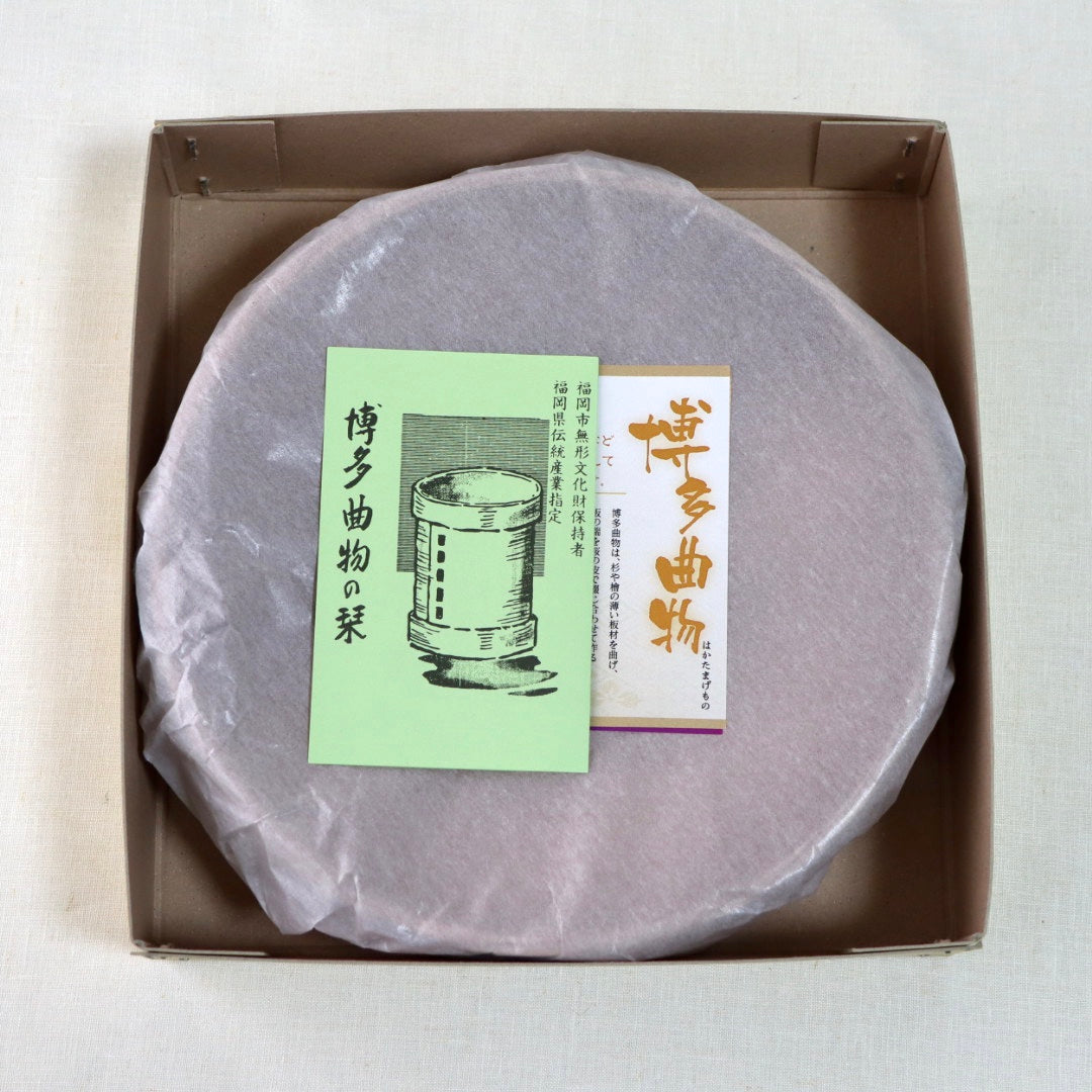 Magewappa Shibatatokushouten Sweets Tray(”ASHITSUKI KASHI” 22 cm)