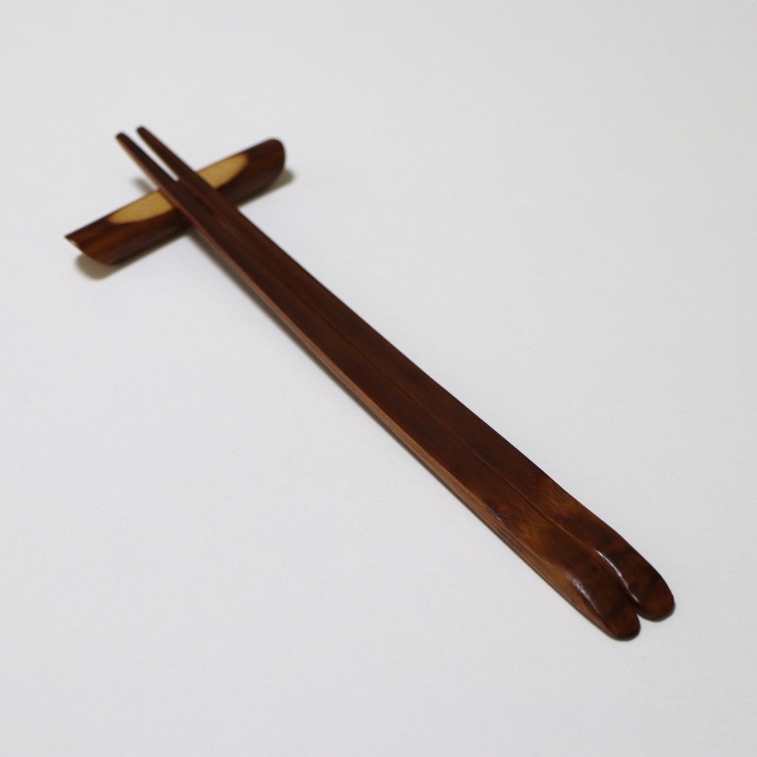 Akira Yamazaki chopsticks  (Small) True bamboo smoke
