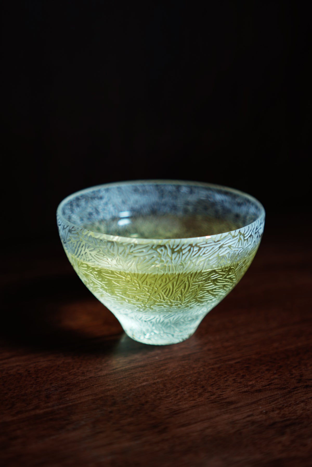 三野直子 × 微発酵緑茶なごみゆたか 冷茶Glass mebuku