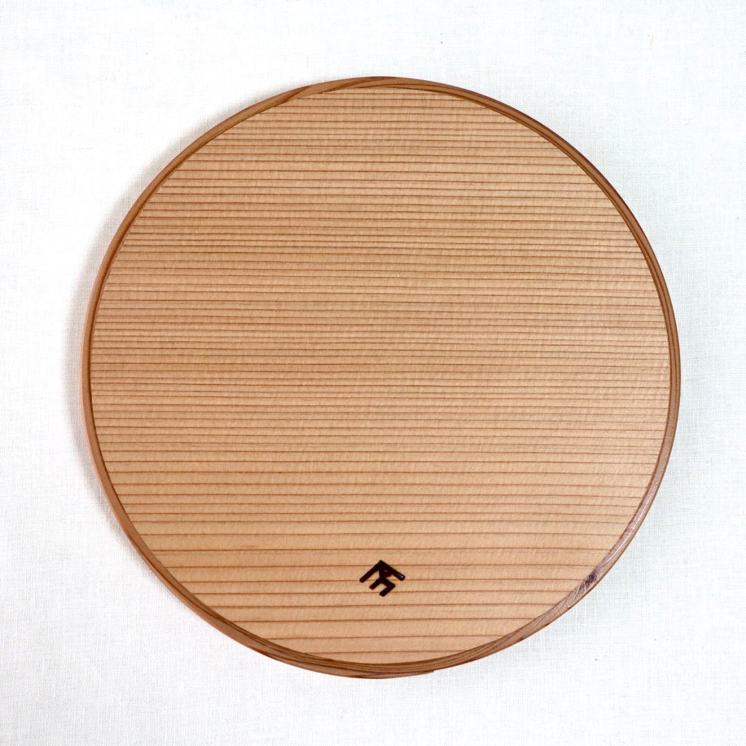 Magewappa Shibatatokushouten Round Tray (“KAYOI BON” 20cm)