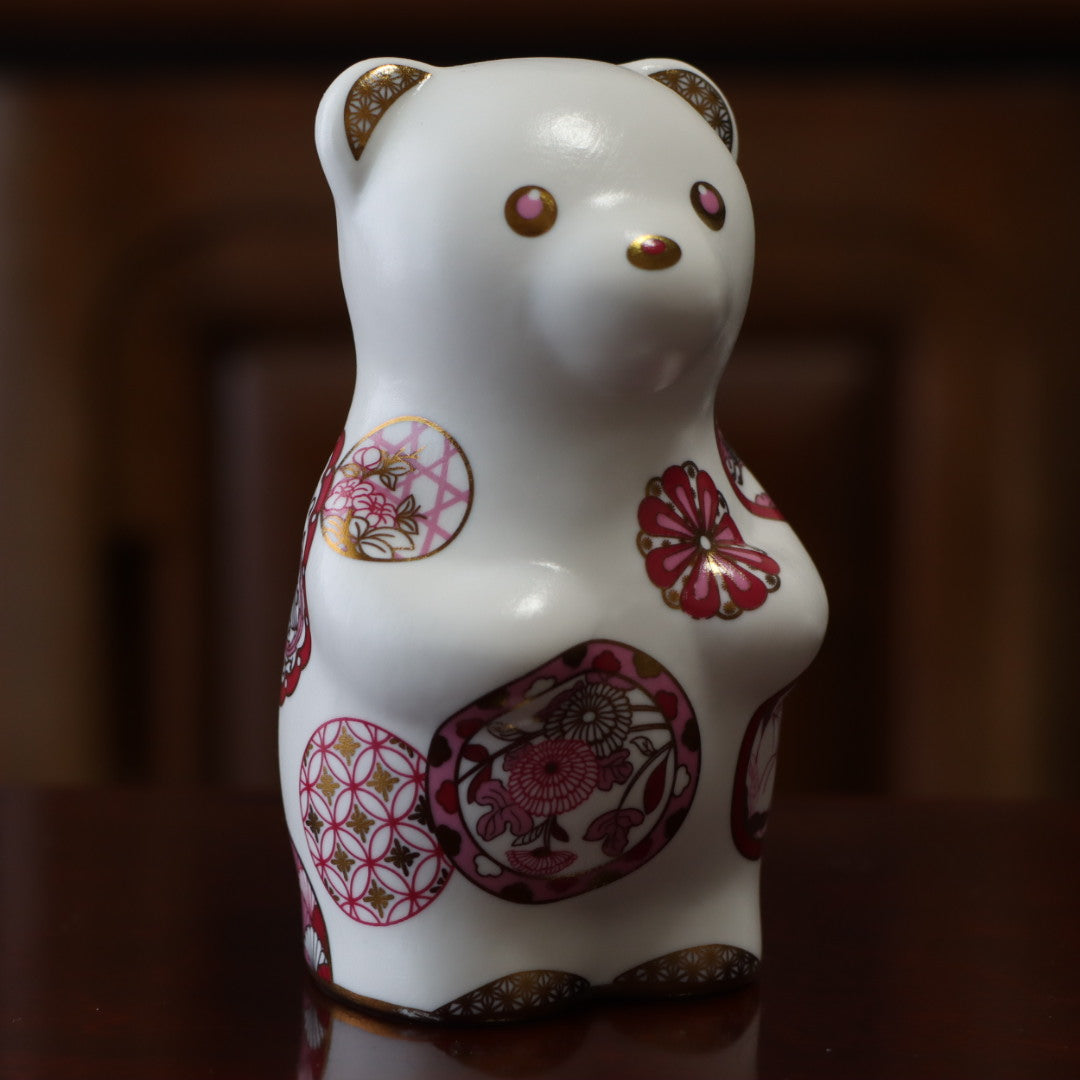 momoco bear 吉祥古伊万里 JAPAN AUTUMN ピンク 1体