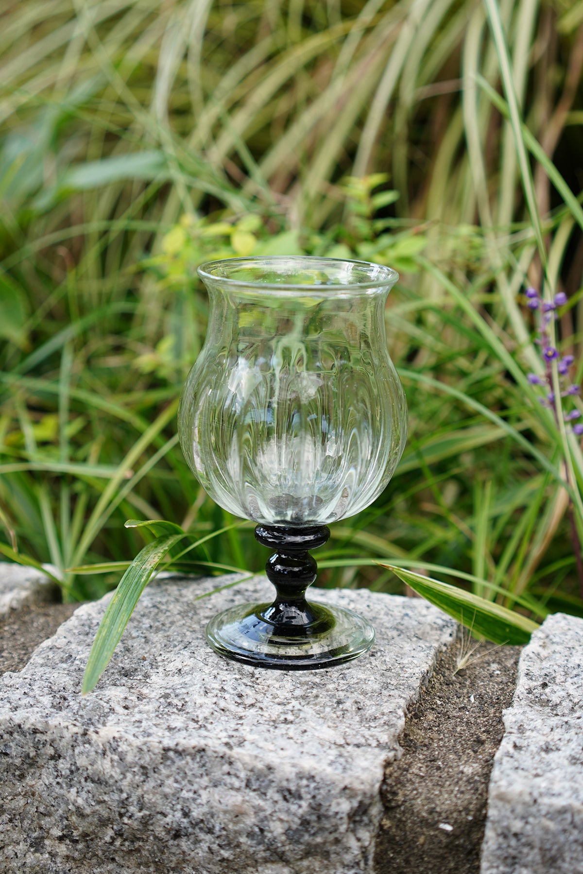 Glass studio wine glass