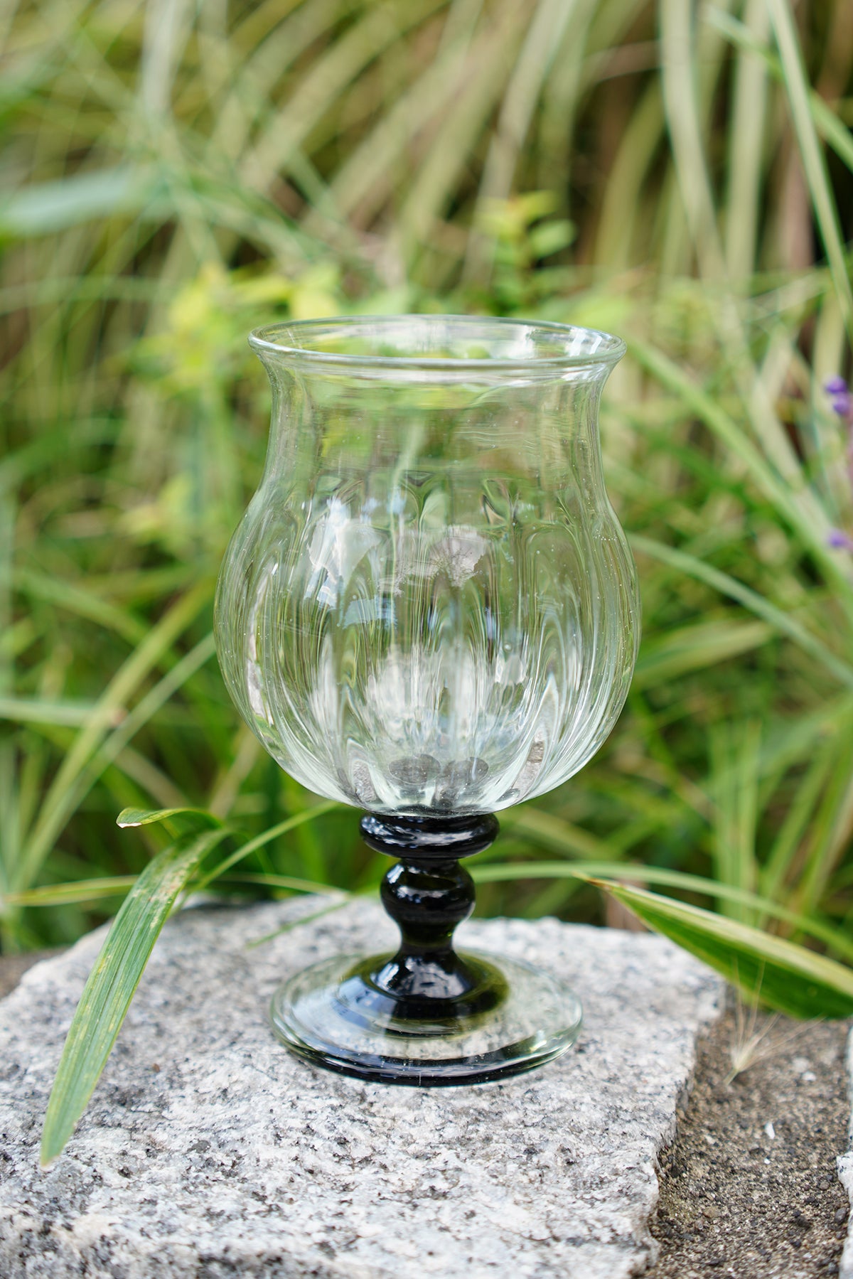 Glass studio wine glass